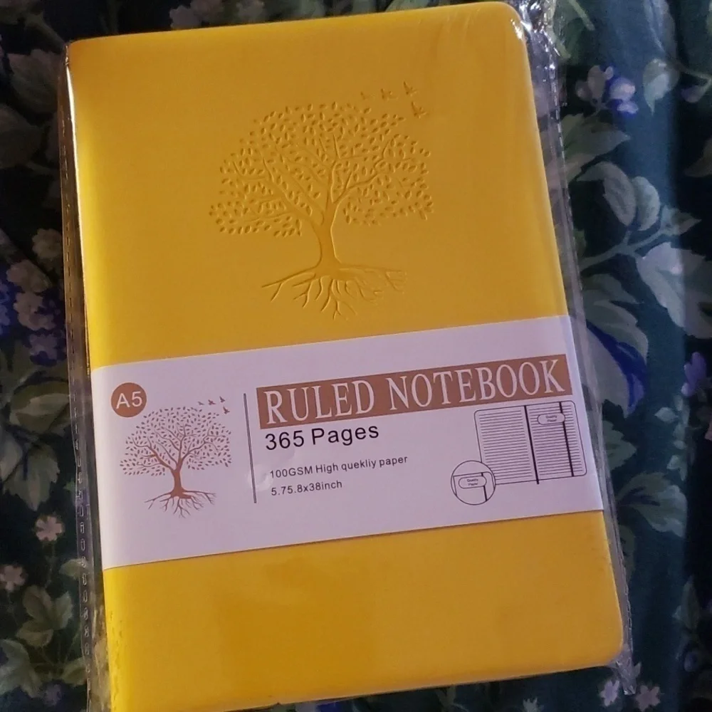 Notebook  365 pages. New